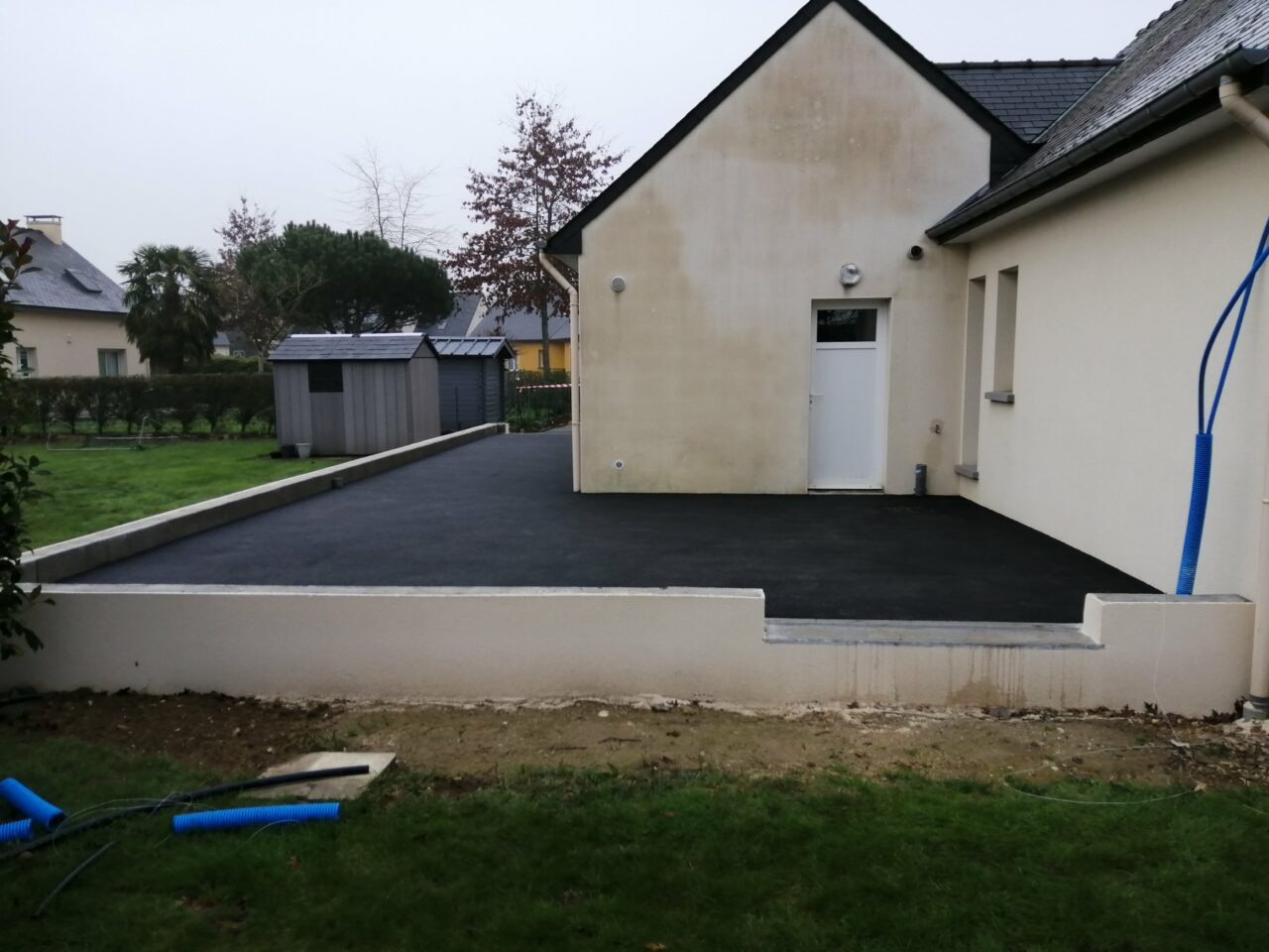 Création d’un garage à Saint-Sauveur-des-Landes (35)