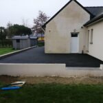 Création garage à Saint-Sauveur-des-Landes - terrassement