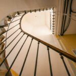 Rénovation d'un immeuble de 12 appartements à Troyes : rampe d'escalier
