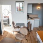 Rénovation d'un immeuble de 12 appartements à Troyes : coin cuisine