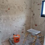 Rénovation de salle de bain à Ploërmel - en cours de rénovation