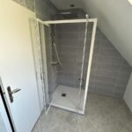 Rénovation de salle de bain à Ploërmel - nouvelle douche