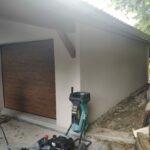 Extension de maison avec une cave à vin à Voiron (38) - garage