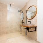 Création de deux suites parentales à Limoux (11) - vasque et douche
