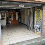Aménagement d'un garage en suite parentale à Thumeries dans le Nord : ancien garage