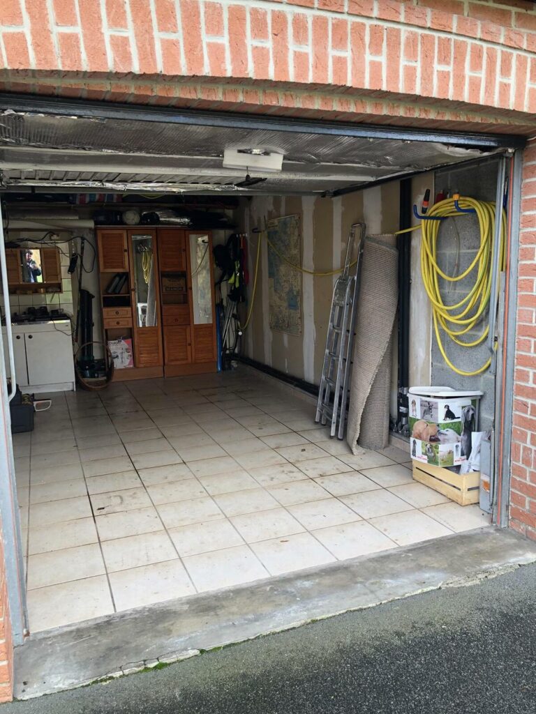 Aménagement d’un garage à Thumeries (59)