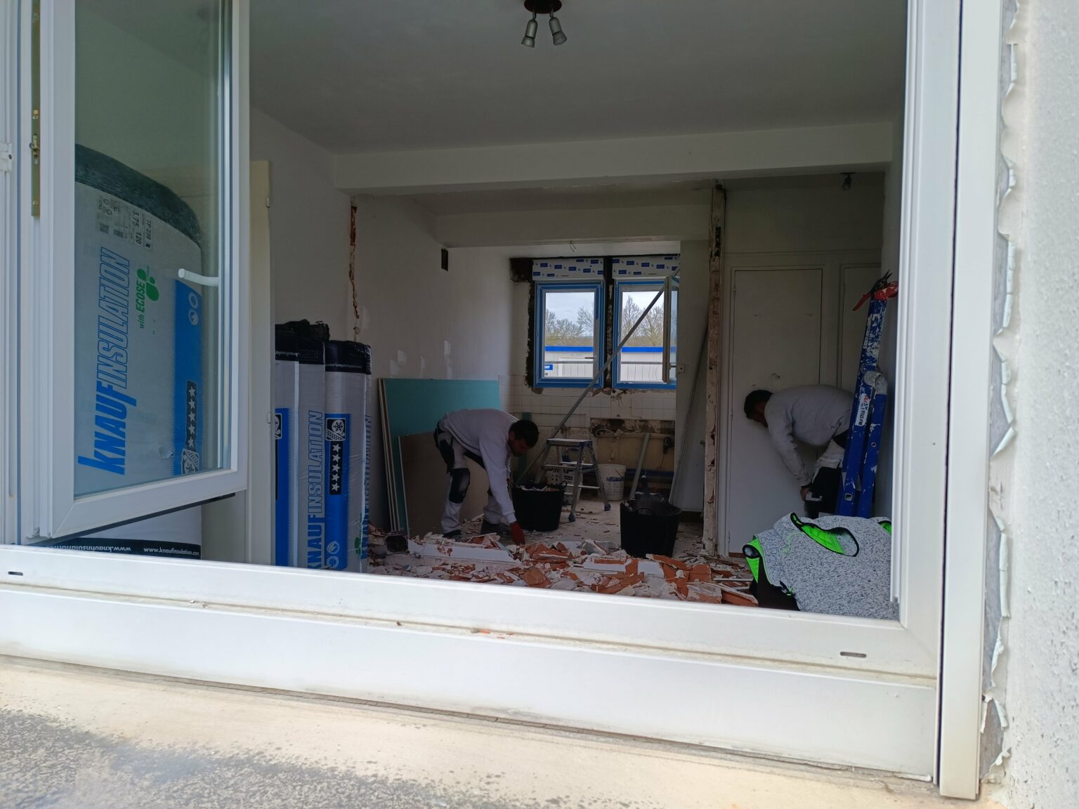 Rénovation d’un studio à Fougères (35)