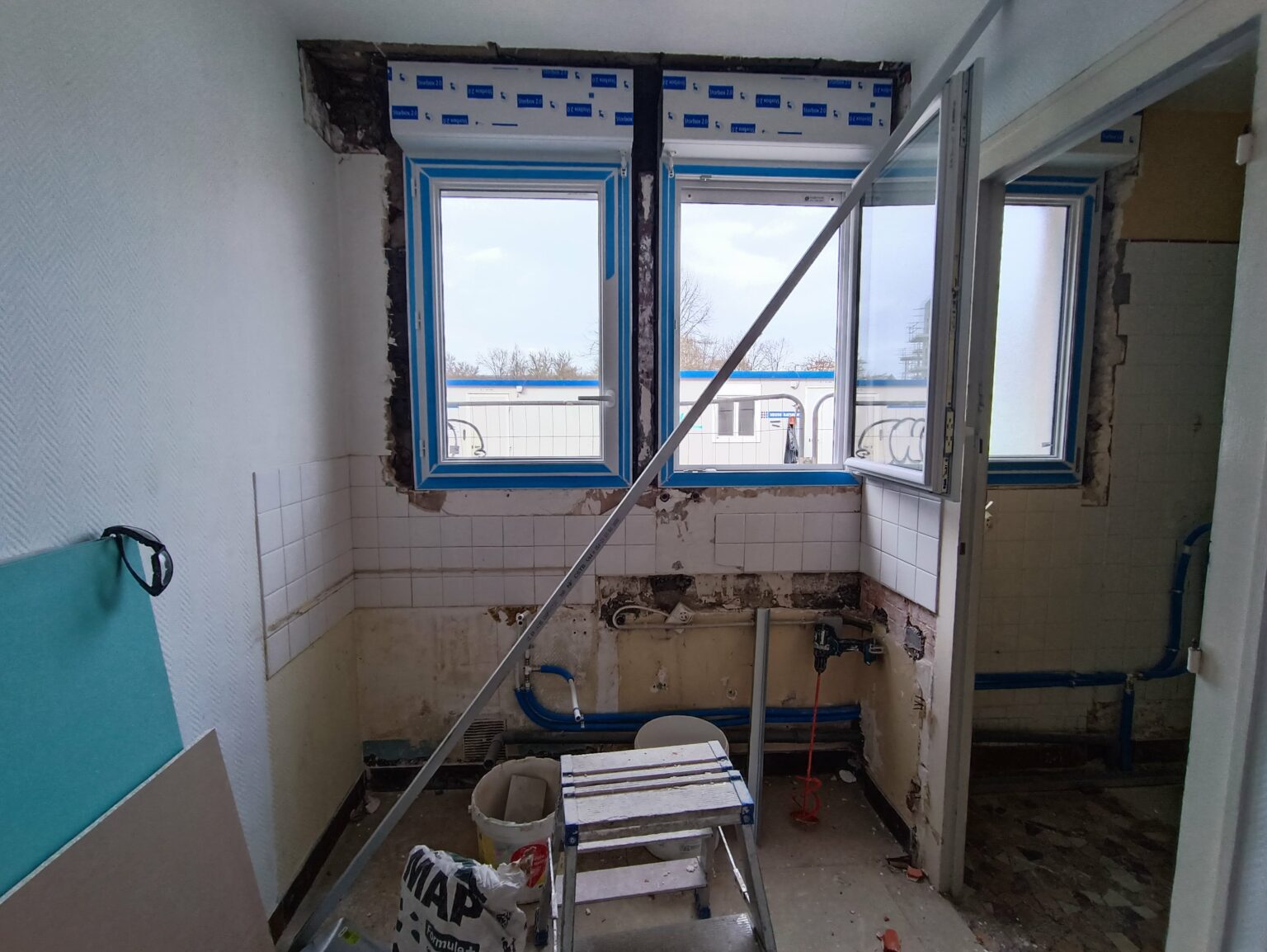 Rénovation d’un studio à Fougères (35)
