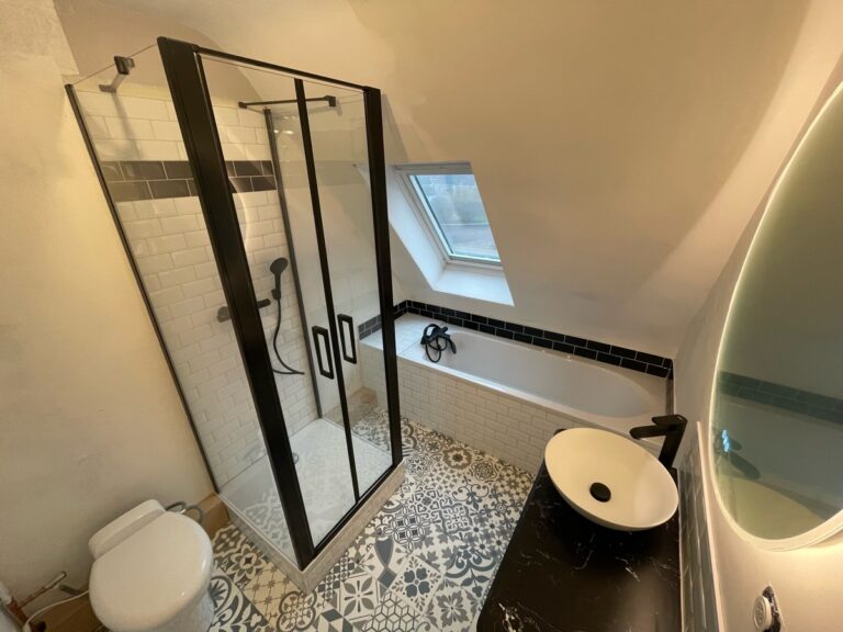 Rénovation d’une salle de bain à Bondues (59)