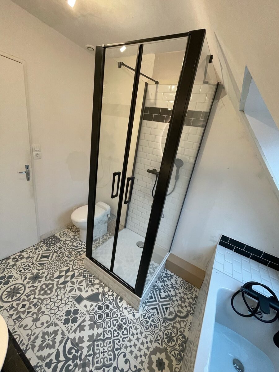 Rénovation d’une salle de bain à Bondues (59)
