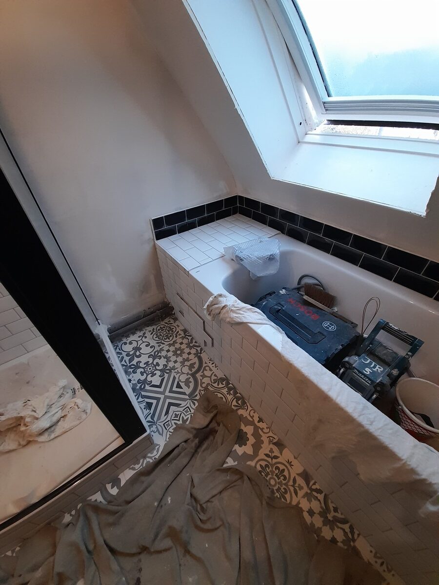 Rénovation d’une salle de bain à Bondues (59)
