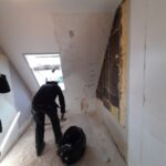 Rénovation d'une salle de bain à Bondues par illiCO travaux (59) : en cours de travaux
