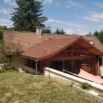 Rénovation de terrasse Saint-Albin-de-Vaulserre : vue terrasse hauteur jardin