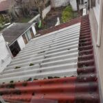 Désamiantage d’une toiture bac acier à Lille (59) - toiture avant travaux