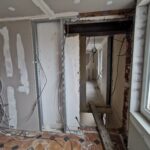 Rénovation de maison en appartements à La Flèche (49) - pose du placo