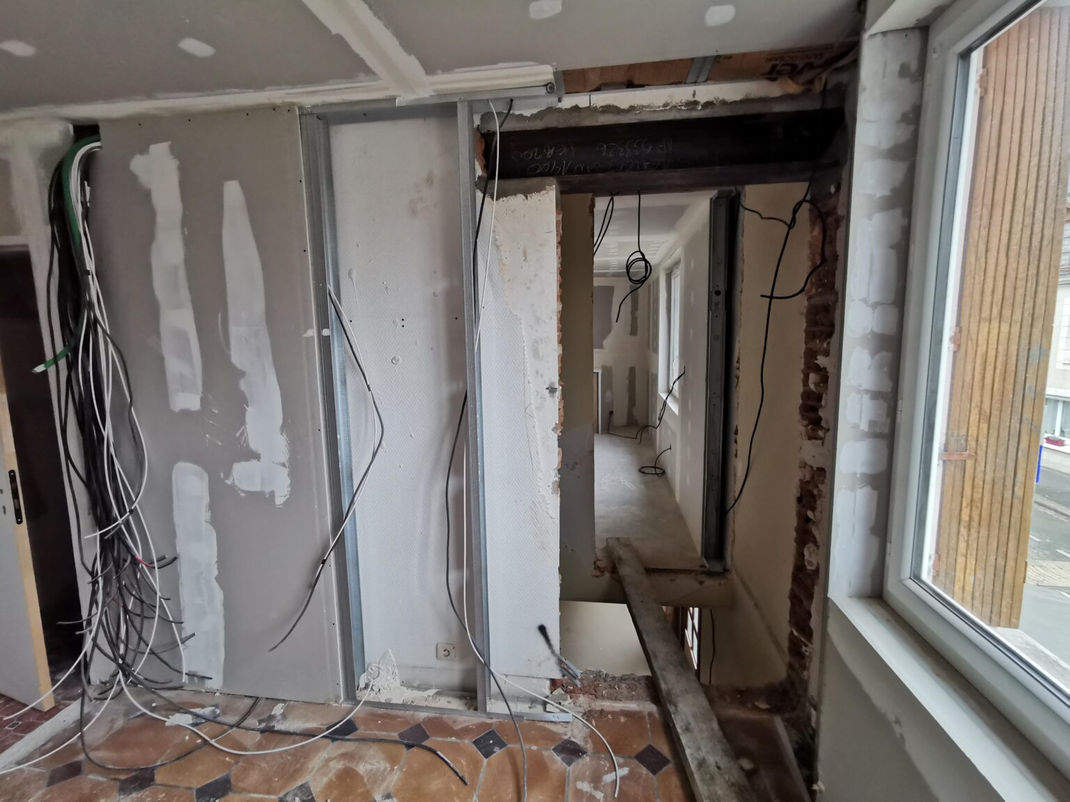 Rénovation de maison en appartements à La Flèche (72)