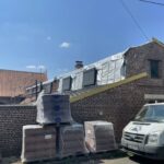 Réfection d’une toiture à Bouvines (59) - pose des tuiles