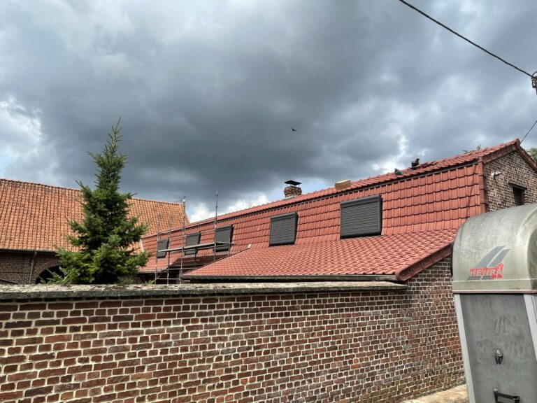 Réfection d’une toiture à Bouvines (59)