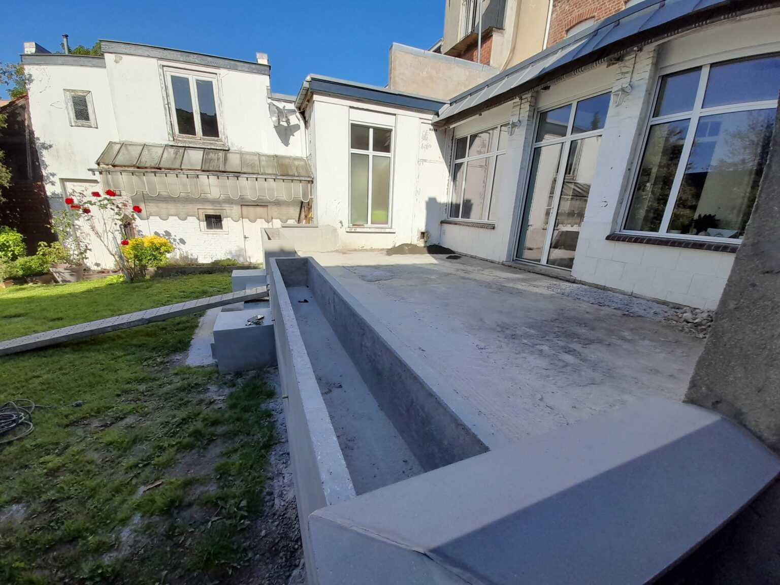 Agrandissement de terrasse à Lille (59)