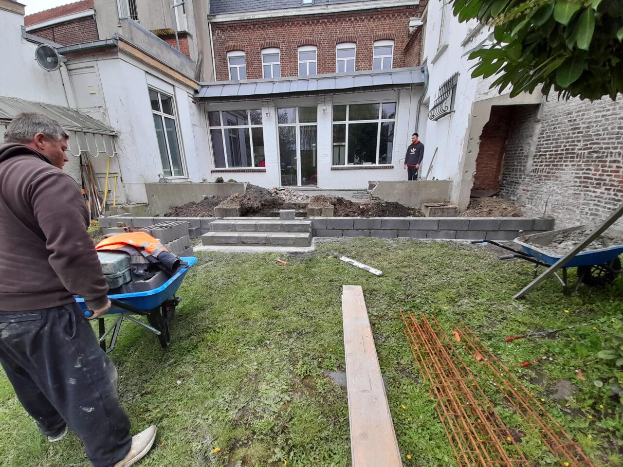 Agrandissement de terrasse à Lille (59)