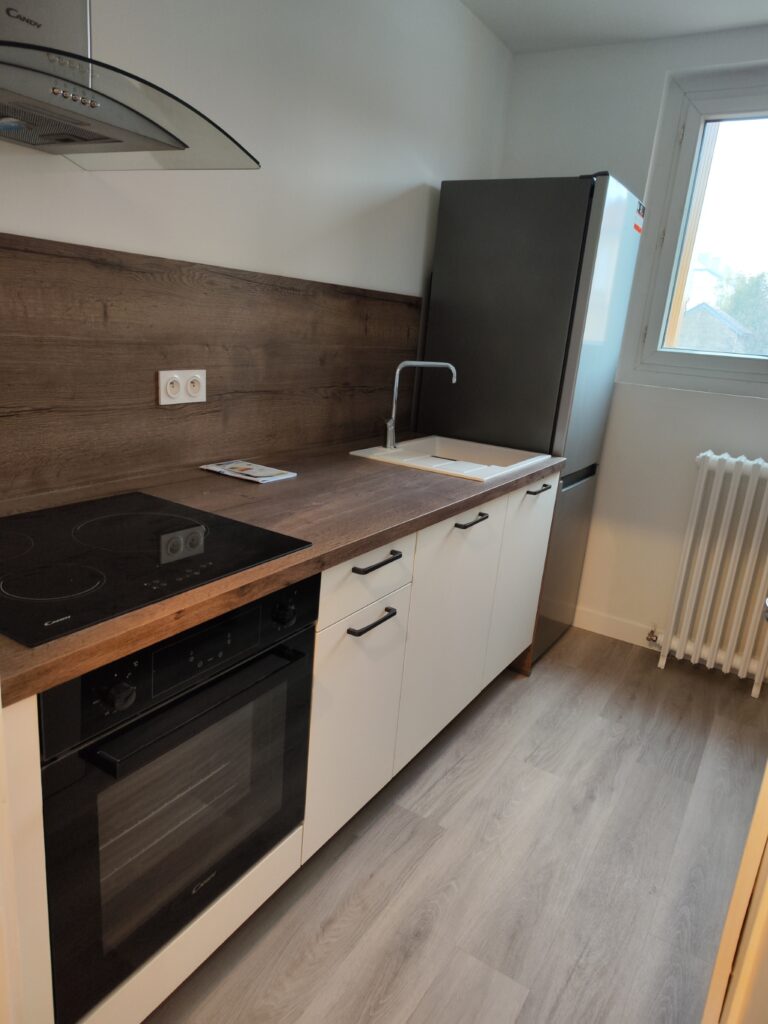 Rénovation complète d’appartement au Mans (72)