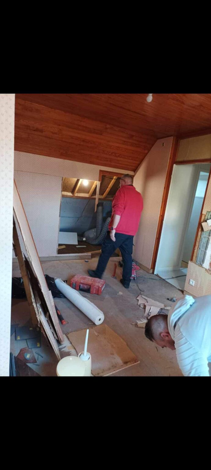 Rénovation partielle de maison à Locmiquélic (56)