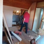 Rénovation partielle de maison à Locmiquélic (56) - en cours de travaux