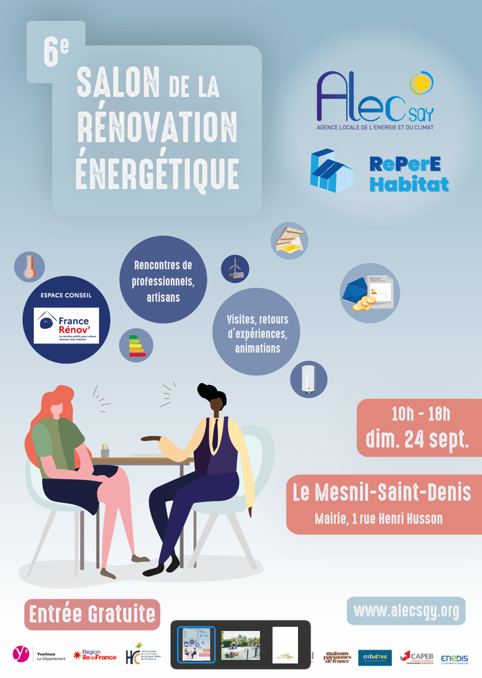 Salon de la rénovation énergétique au Mesnil-Saint-Denis (78)