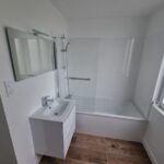 Rénovation totale d'un appartement à Brest : salle de bain rénovée