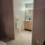 Aménagement d’une suite parentale à Voiron (38) - chambre et salle de bain