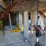 Rénovation complète d’une maison à Caudan (56) - en cours de rénovation