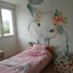 Rénovation complète d’une maison à Caudan (56) - chambre d'enfant