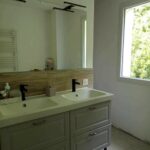 Rénovation complète d’une maison à Caudan (56) - meuble vasque
