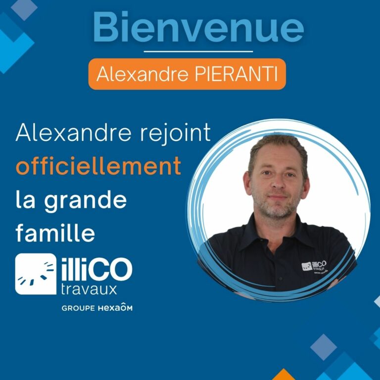 Bienvenue à Alexandre Pieranti, nouveau responsable d’agence illiCO travaux dans l’Aisne (02)