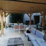 Extension d’une maison à Hanches (28) - terrasse