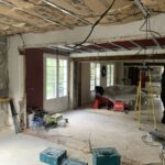 Rénovation d'une maison à Pessac (33) - extension de salon