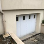 Rénovation partielle de maison à Lucé (28) - porte de garage