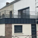 Rénovation d’une maison pour créer des biens locatifs à Allaire (56) - vue extérieure