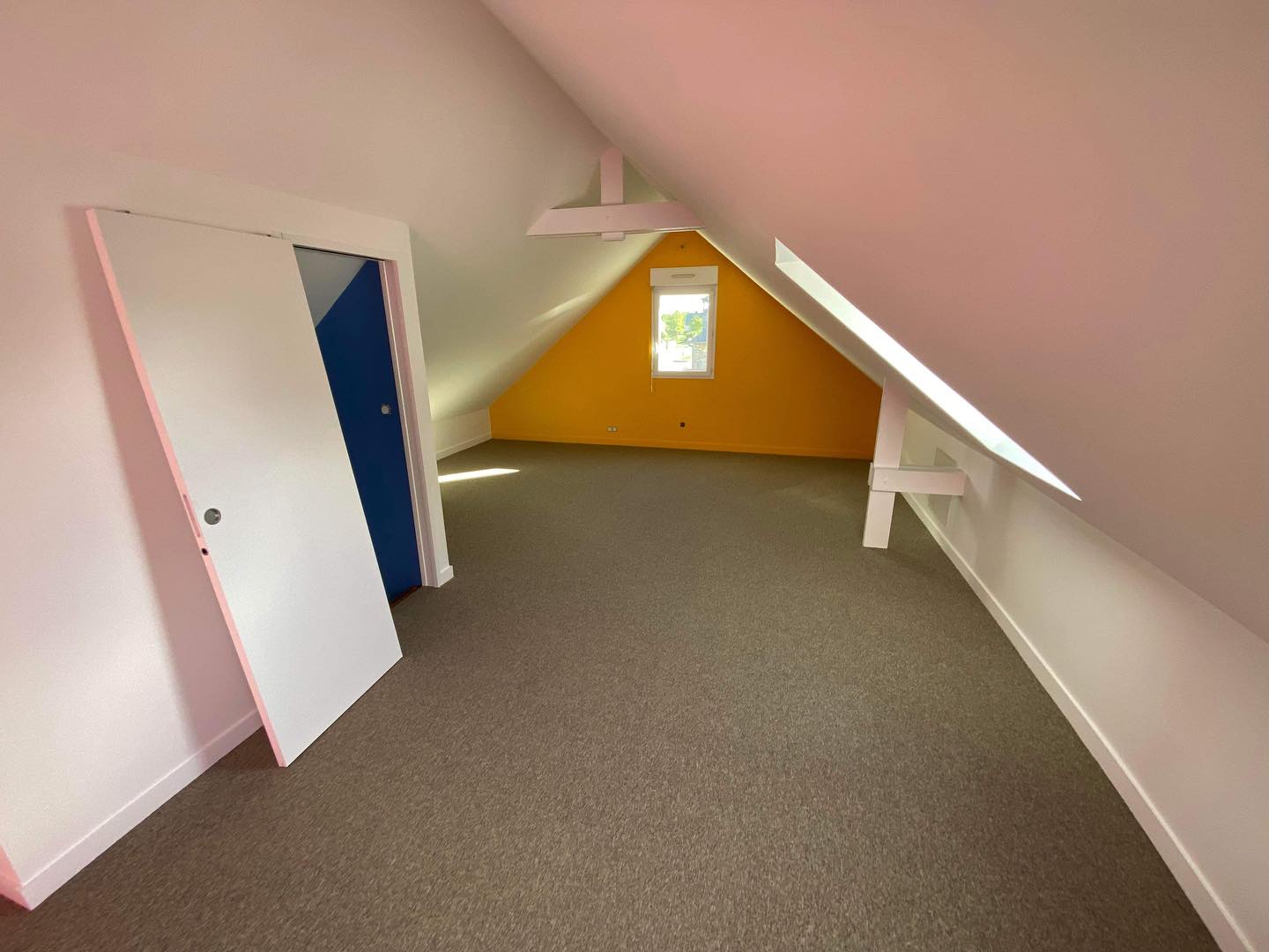 Aménagement d’une salle de yoga à Combourtillé (35)