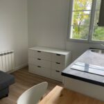 Transformation d’une maison en 4 studios à Saint-Nazaire - bureau et cuisine