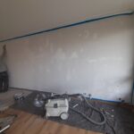 Rénovation d’un appartement à Douai (59) - salon en cours de rénovation
