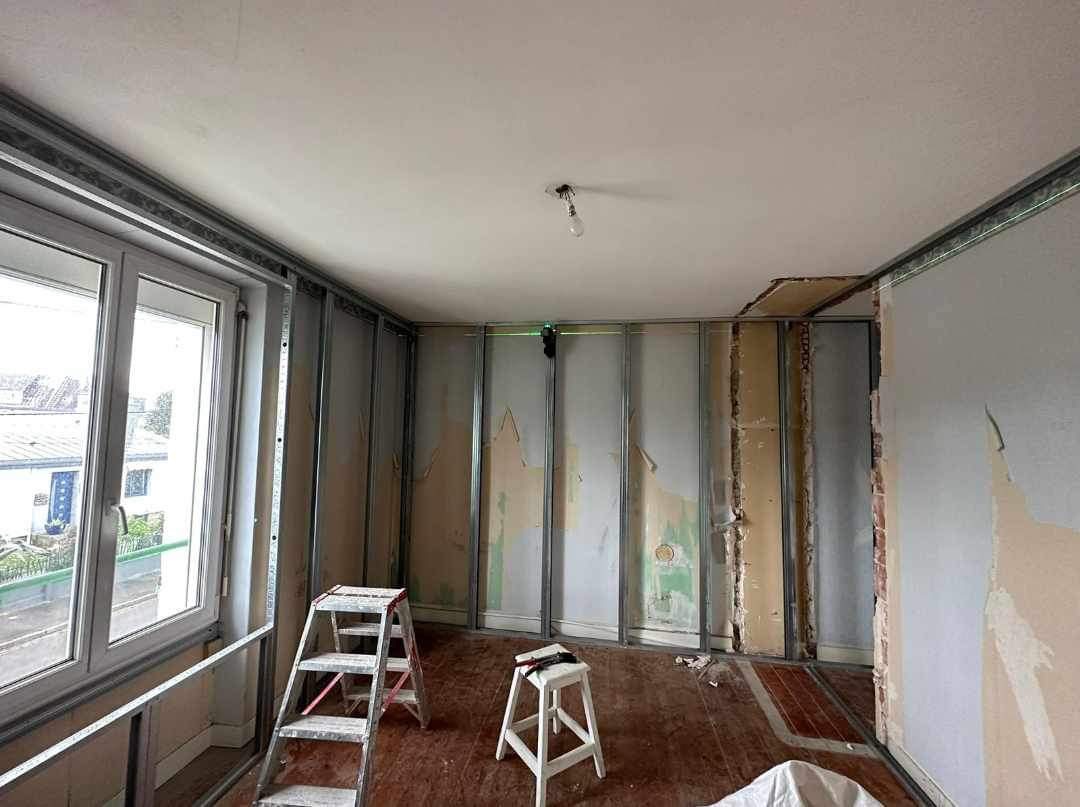 Rénovation complète de maison à Lorient (56)