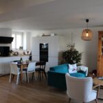 Rénovation complète de maison à Lorient (56) - salon et cuisine