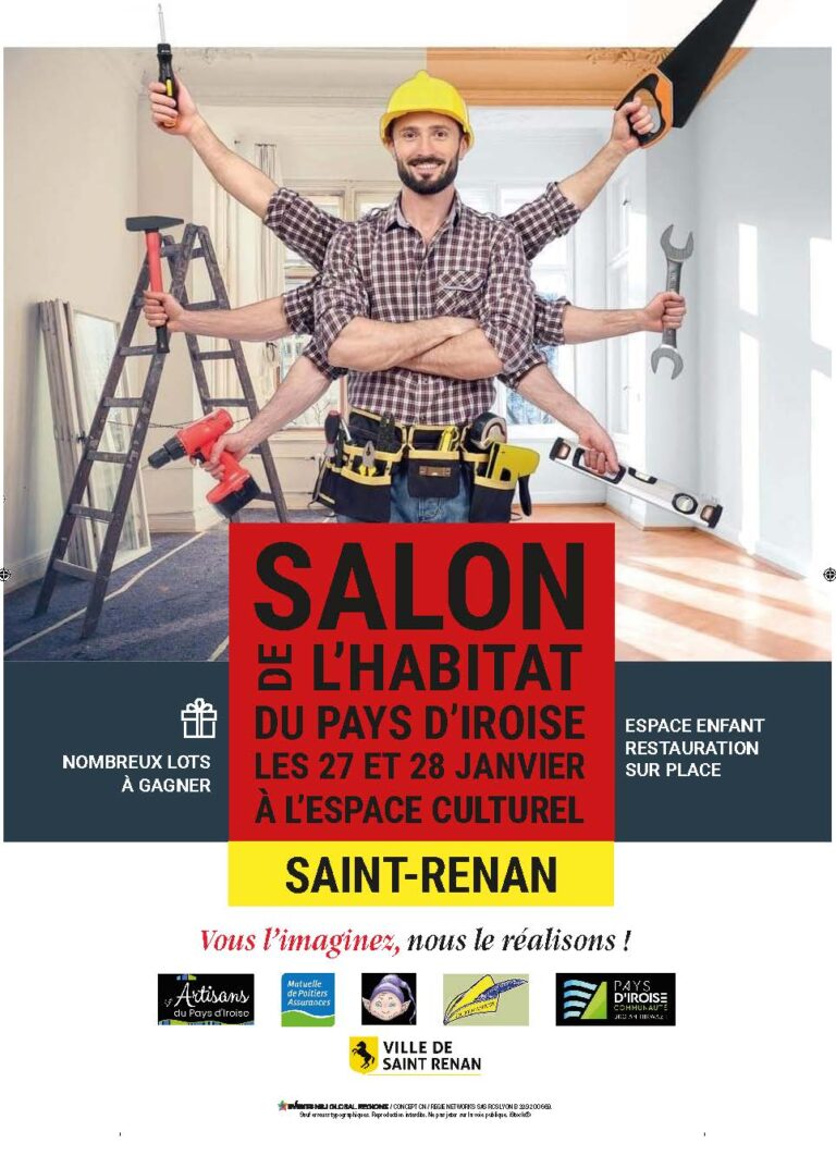 Participez au Salon Habitat Pays d’Iroise du 27 au 28 janvier 2024