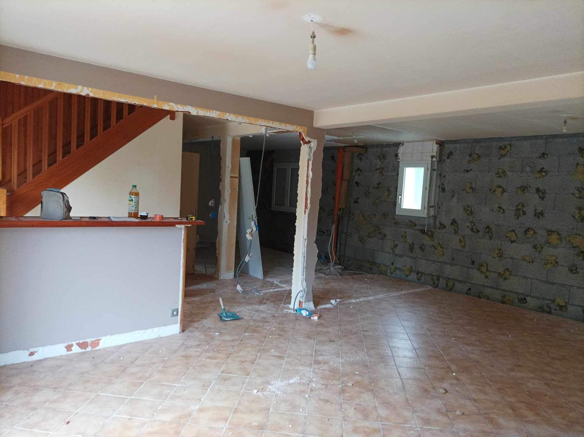 Rénovation d’une maison à Riantec (56)