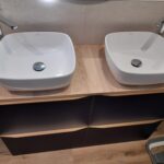 Rénovation d’une salle de bain à Quesnoy-sur-Deûle (59) - double vasque