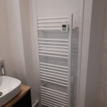 Rénovation d’une salle de bain à Quesnoy-sur-Deûle (59) - chauffe serviette