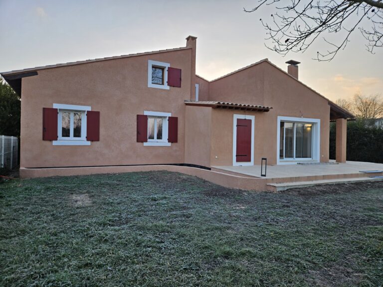 Rénovation de maison à L’Isle-sur-la-Sorgue (84)