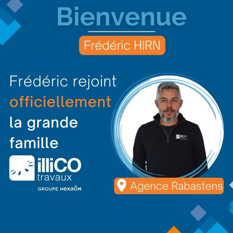 Bienvenue à Frédéric Hirn, nouveau responsable d’agence dans le Tarn (81)
