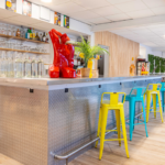 Rénovation d’un restaurant à Talence (33) - accueil bar